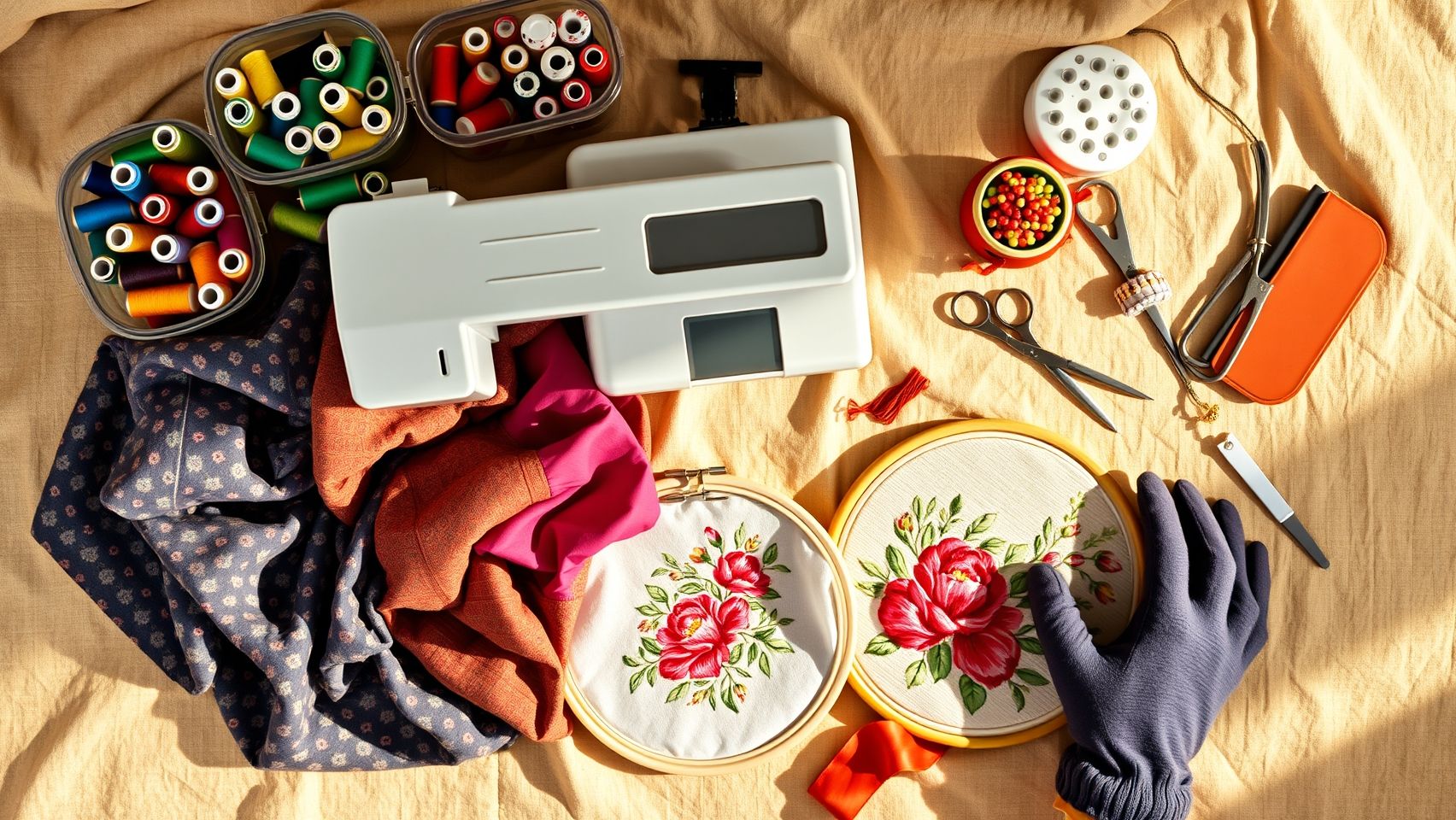 Essential Tools and Accessories for Under $500 Embroidery Machines