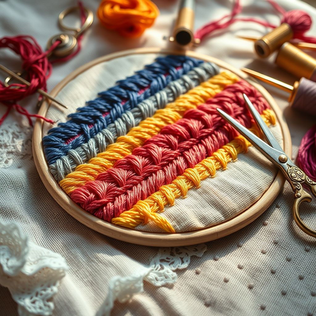 Fabric Choice Matters for Variegated Threads