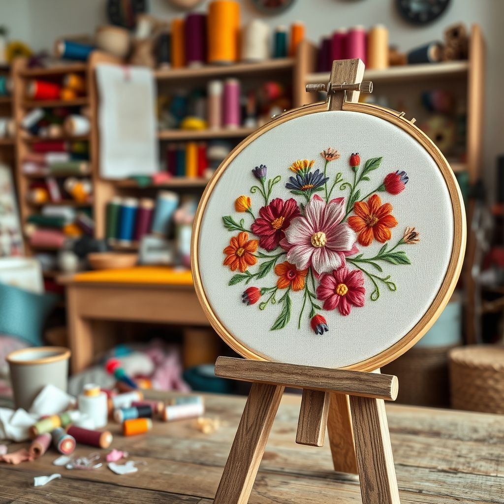 Framing and Display: Showcasing Your Stitched Words