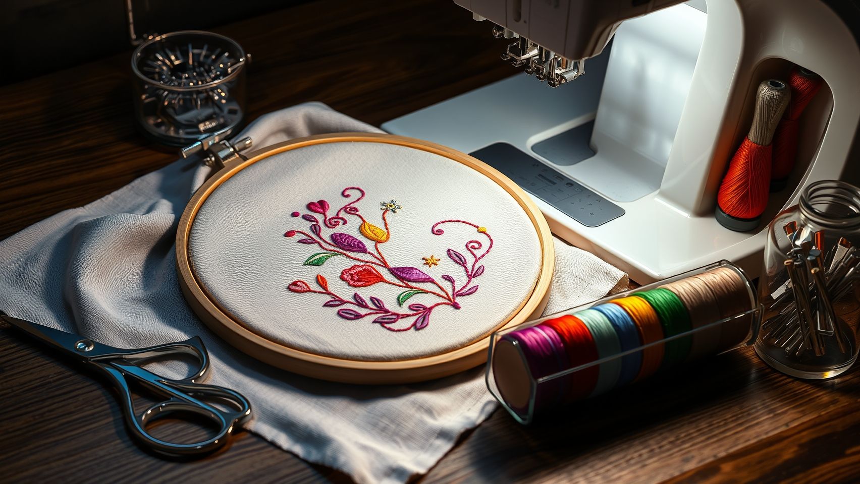 Getting Started with Embroidery: Step-by-Step Setup for Both Machines