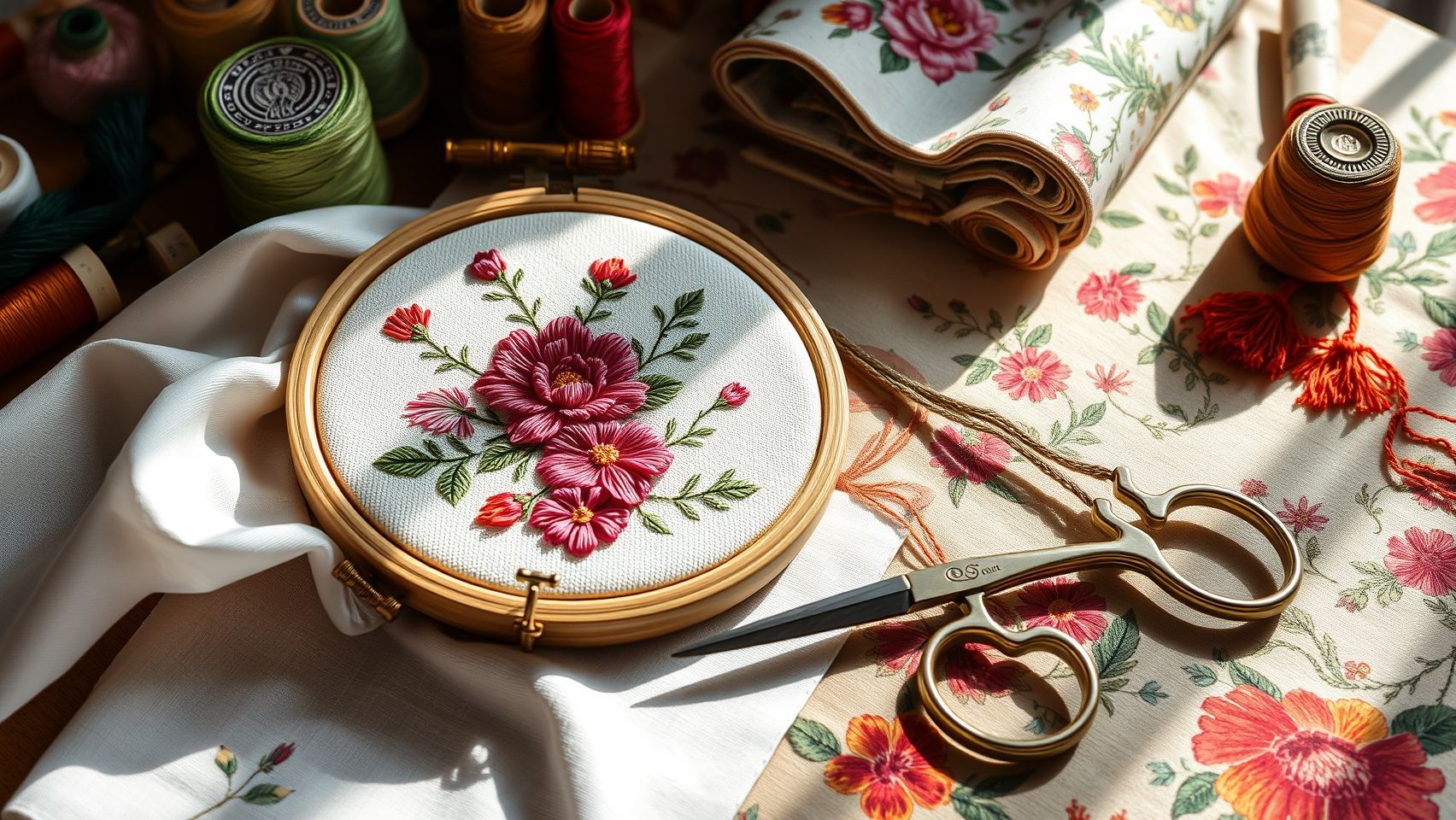 Key Insights on Floral Embroidery Trends and Materials