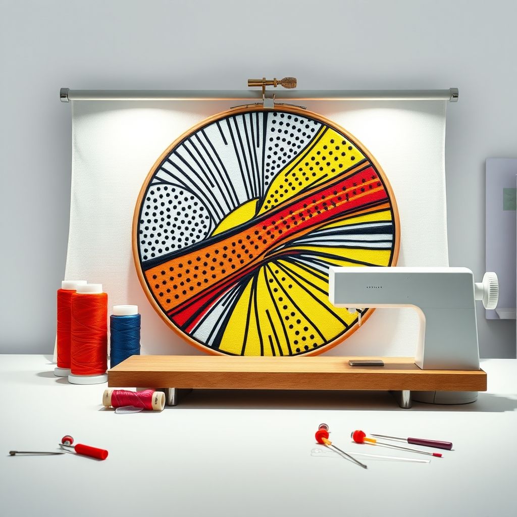 Pop Art's Enduring Influence on Contemporary Embroidery