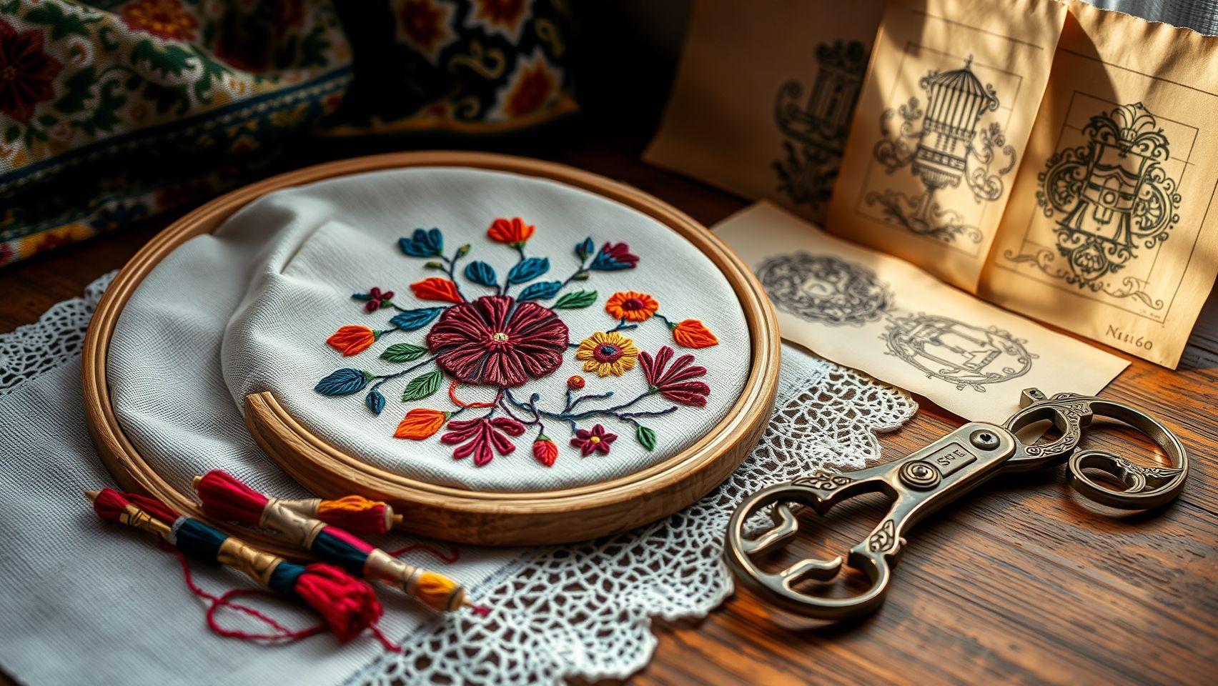 Practical Tips to Master Embroidery Stitching and Reproduce Heritage Motifs
