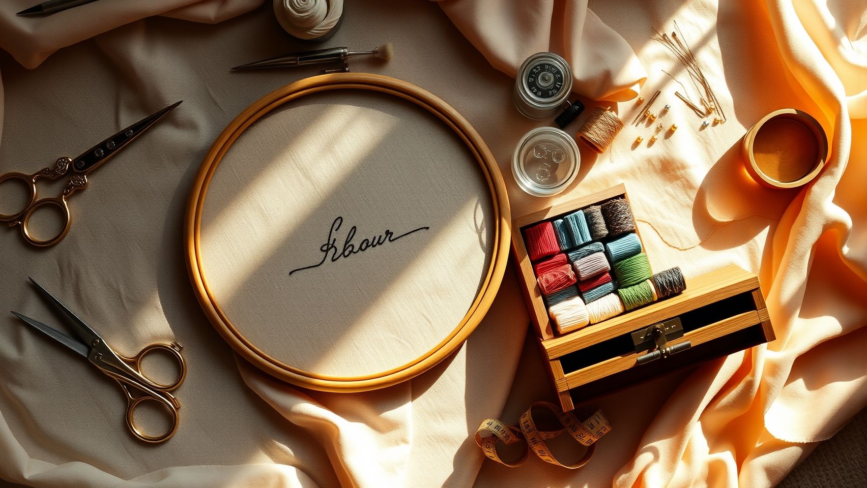 Step-by-Step Guide to Setting Up and Doing Tambour Embroidery