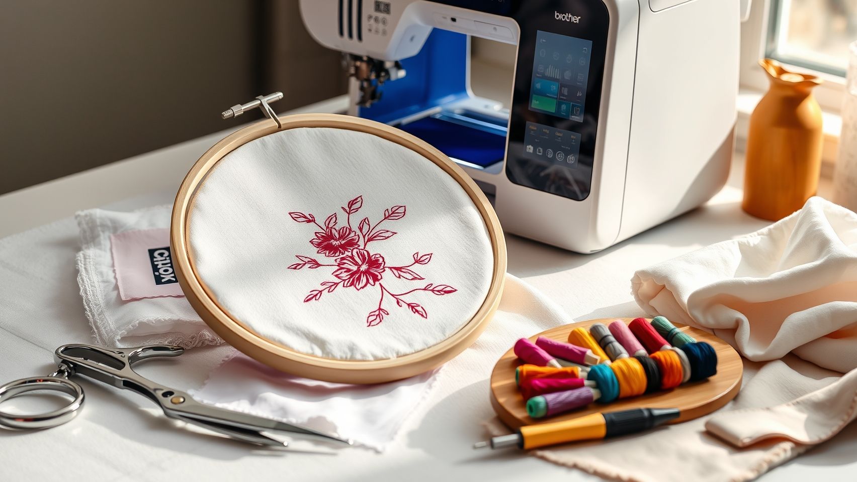 Step-by-Step: Setting Up Your Brother PE800 for Embroidery