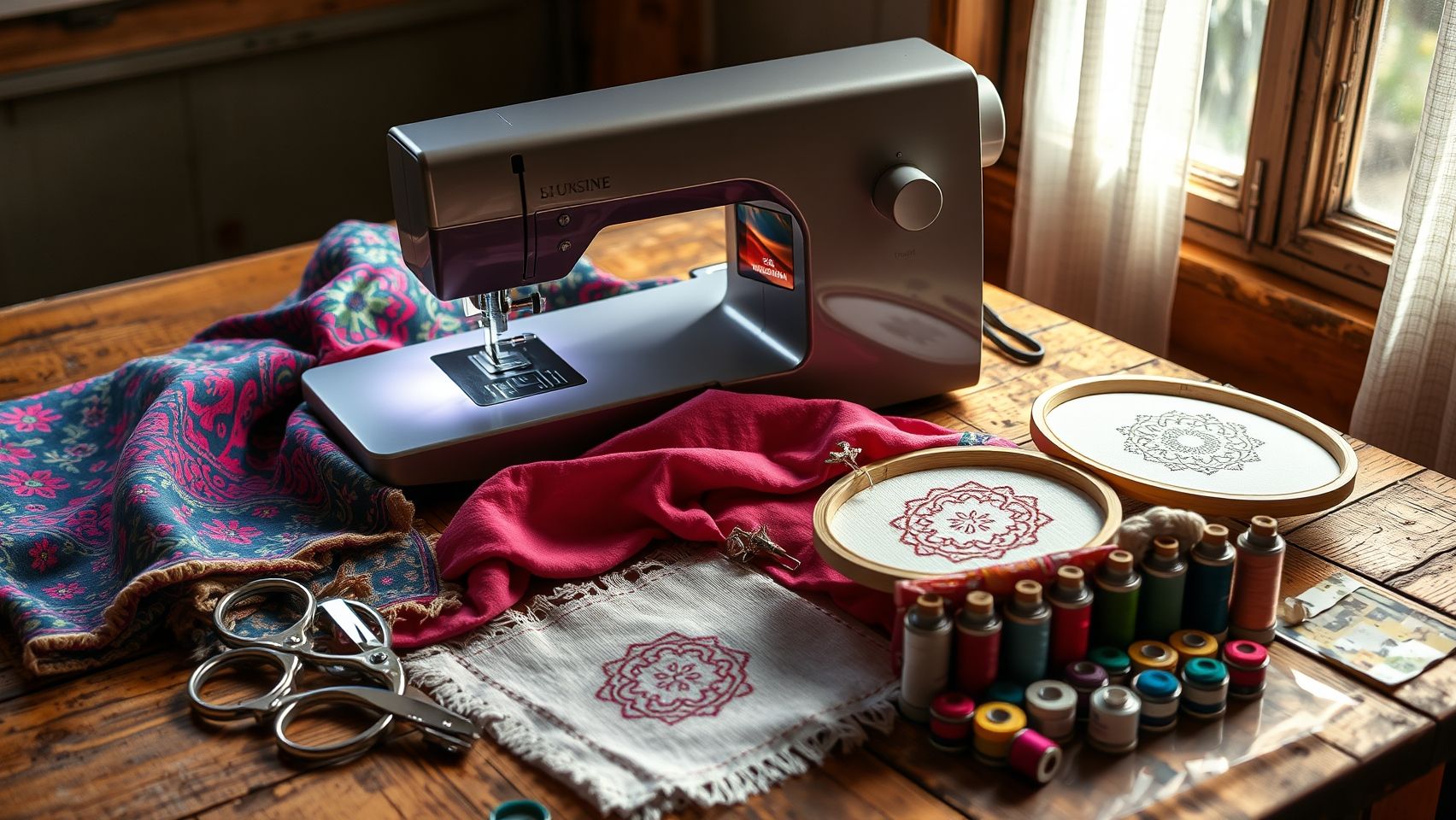 Step-by-step: Setting up your embroidery machine for first projects
