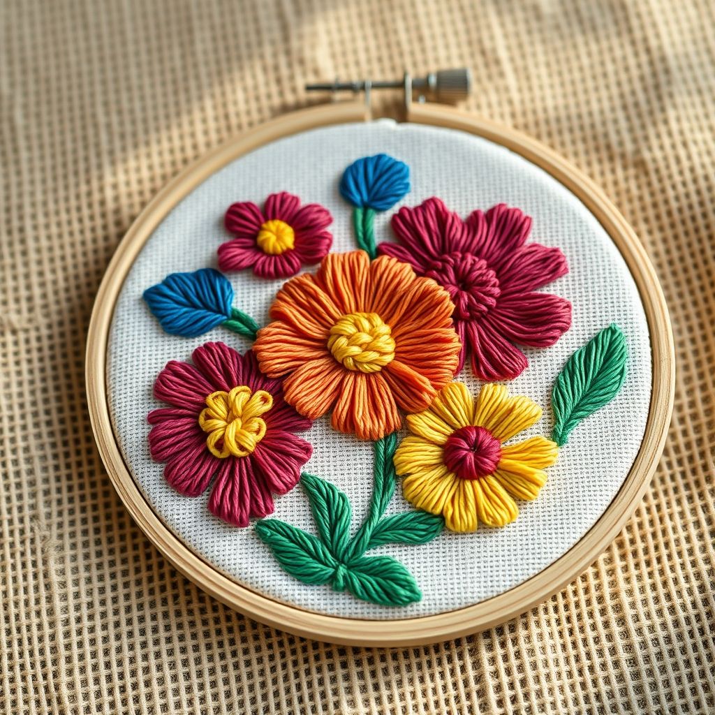 Stitch Techniques: Bold Lines and Textural Contrasts