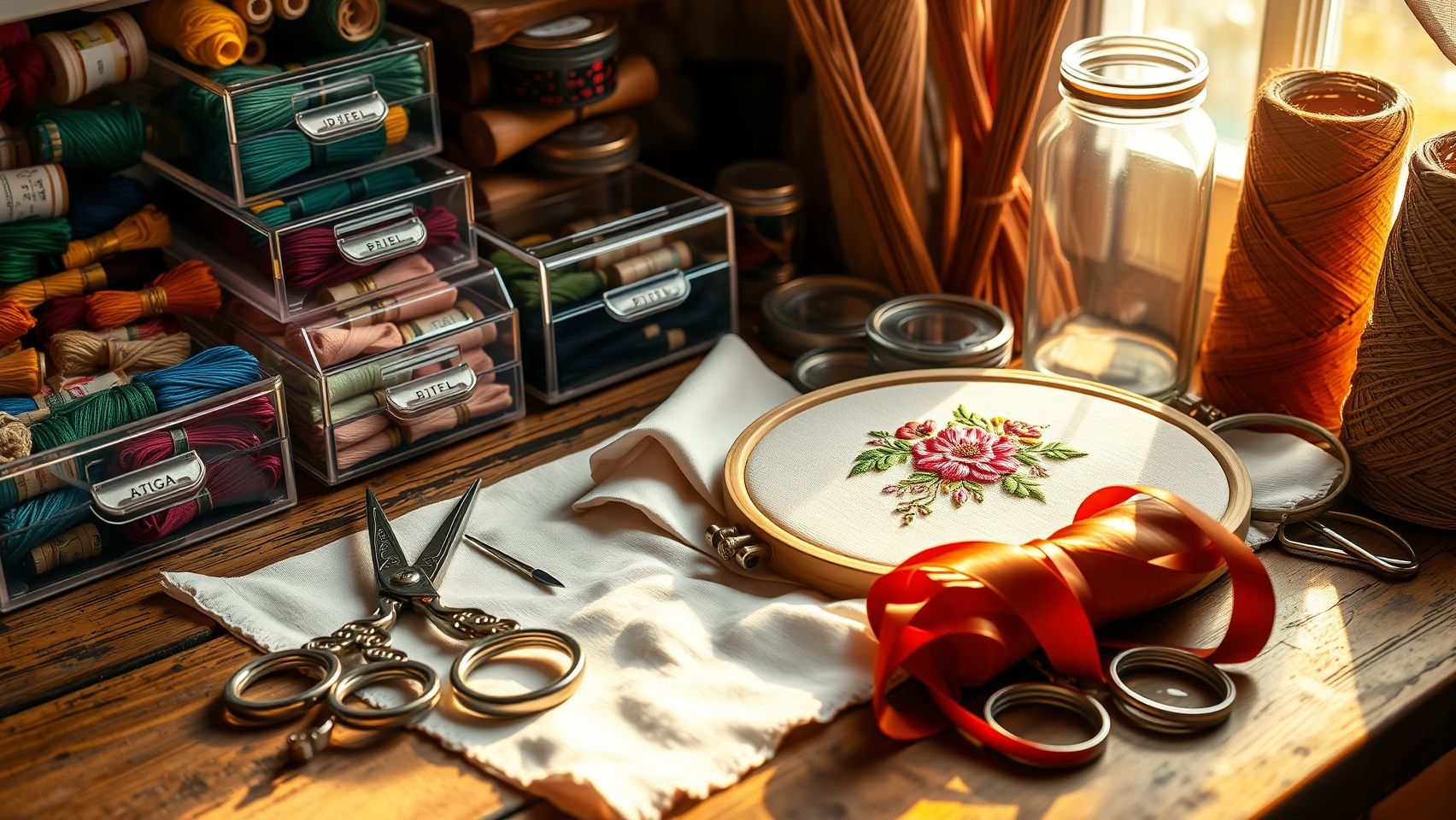 Storage and Maintenance Tips to Keep Embroidery Threads in Top Condition