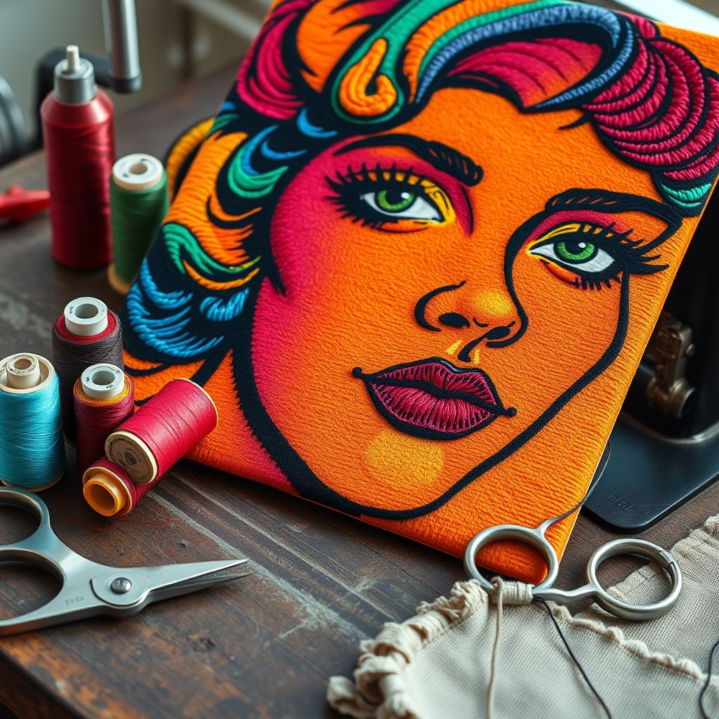 The Allure of Pop: Why Embroidery Embraces the Bold