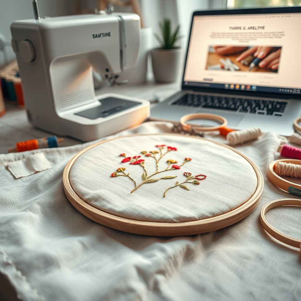 The Relevance of Botanical Embroidery in the Digital Age