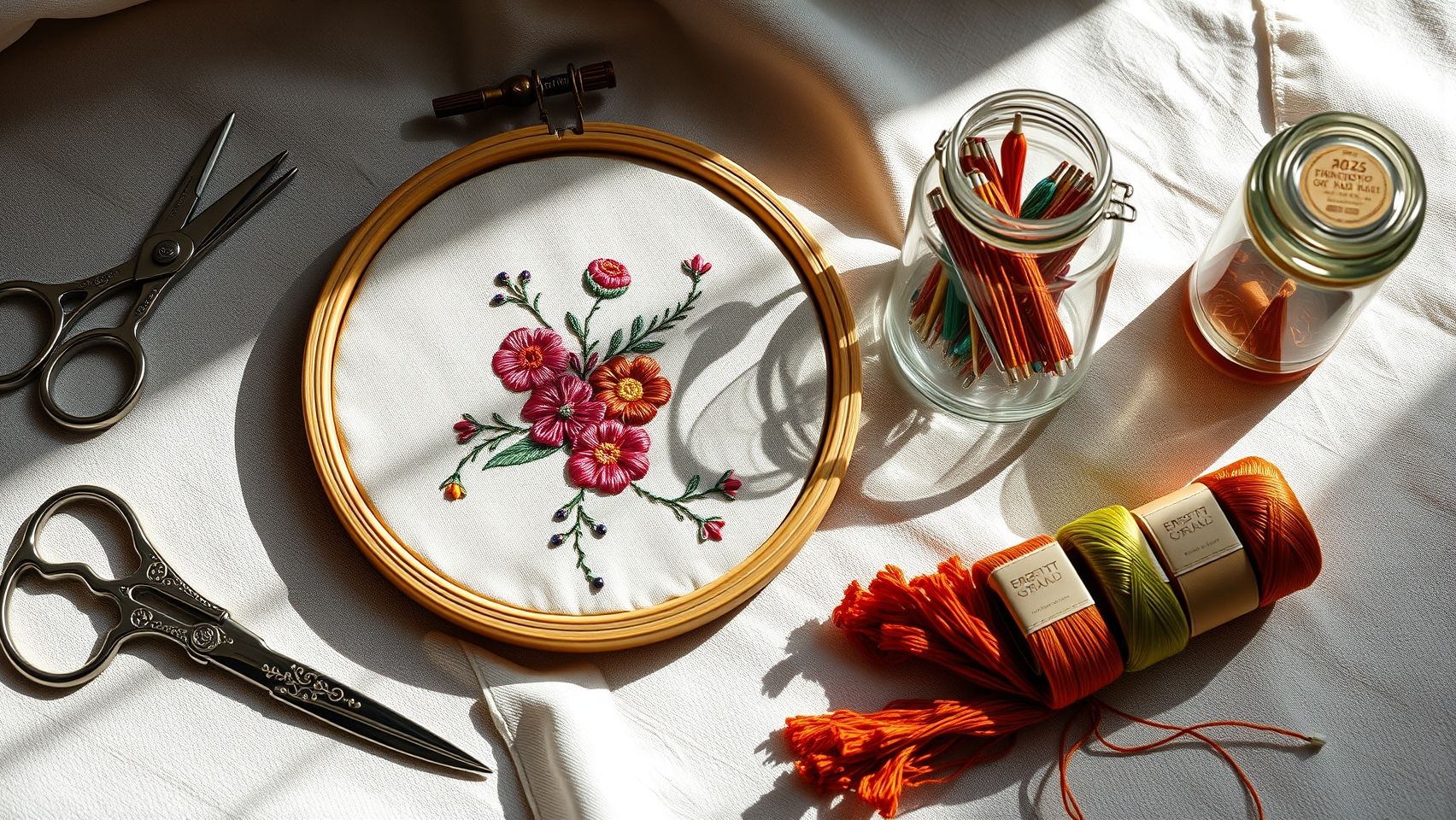 Tools, Equipment, and Techniques for Optimal Embroidery Thread Use