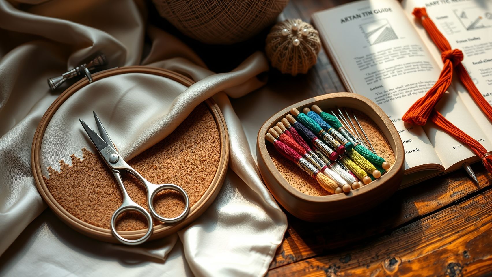 Tools, Materials, and Equipment for Satin Stitch Success