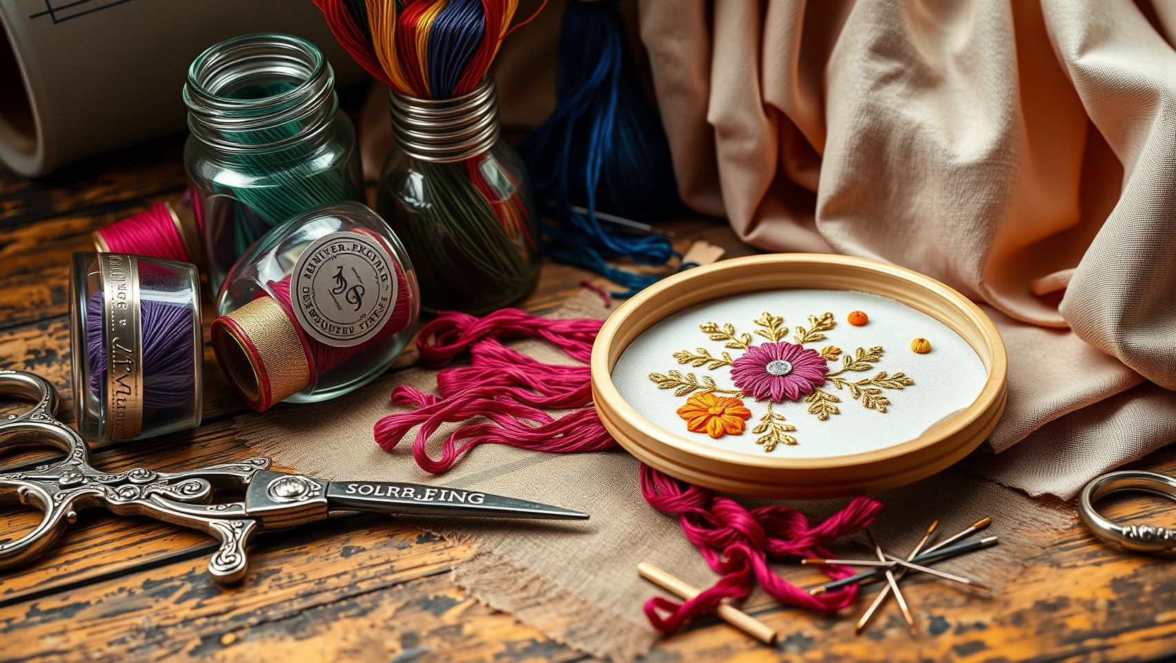 Top Brands and Tools for Embroidery Thread: Quality Rankings and Visual Comparisons