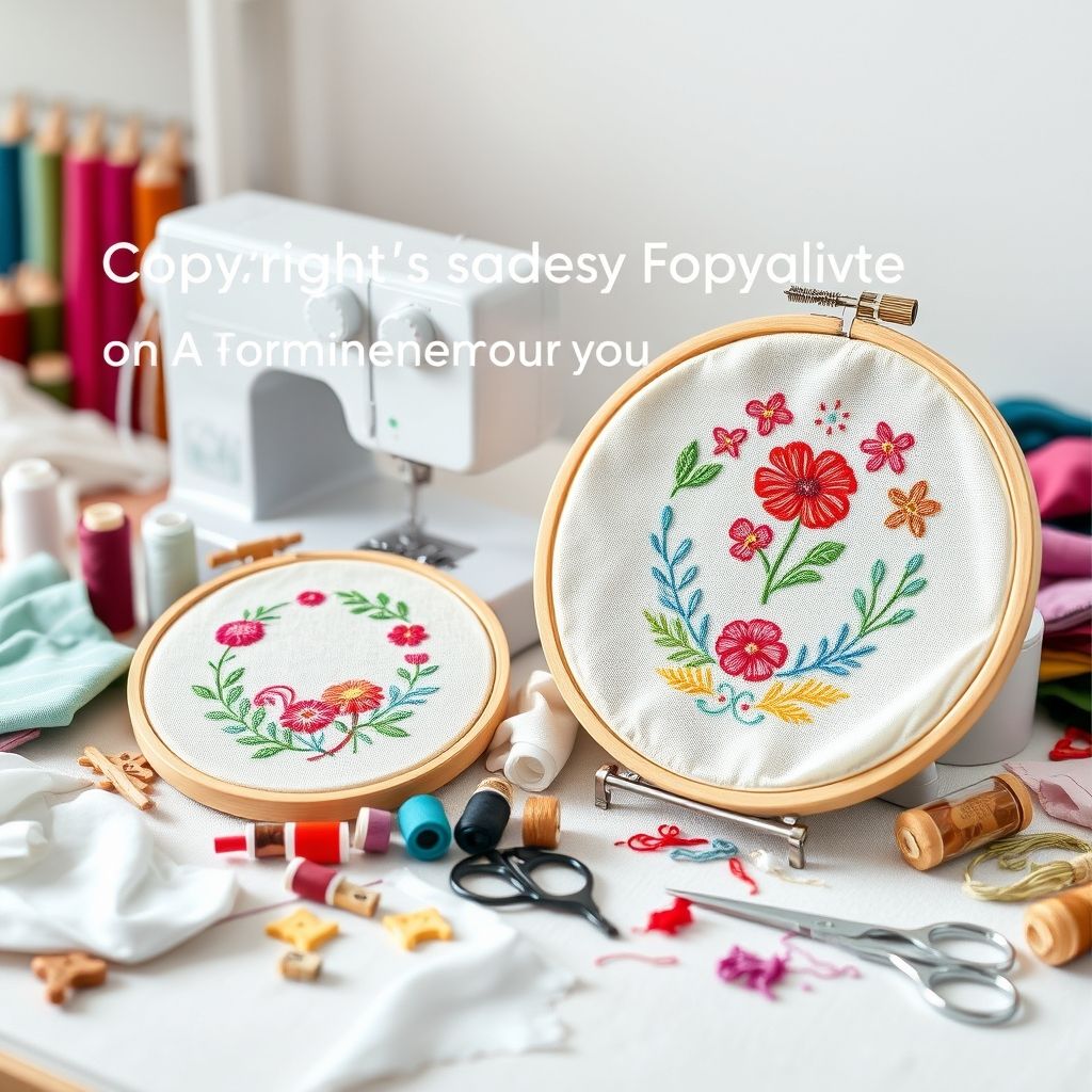 Understanding Copyright Basics in Embroidery