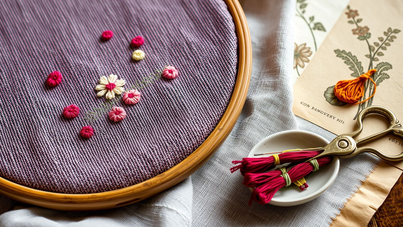 What the Research Reveals About French Knot Embroidery
