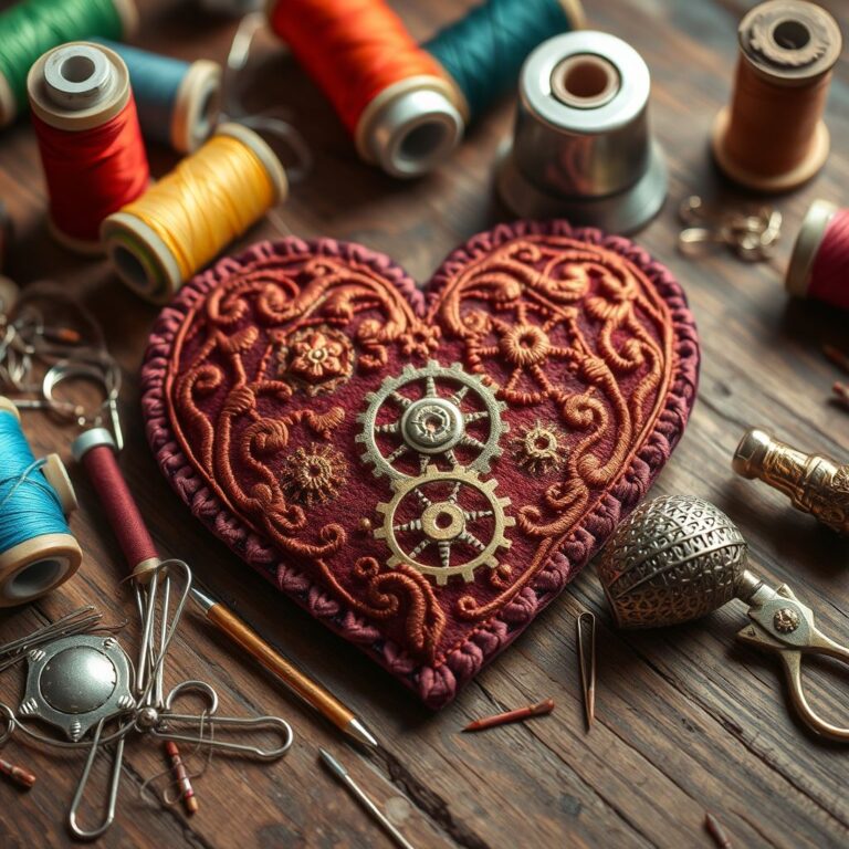 Gears and Stitches? That’s My Kind of Embroidery