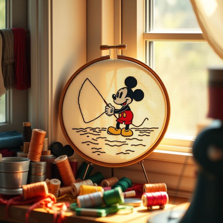 Can I Sell Embroidery With Disney Characters?