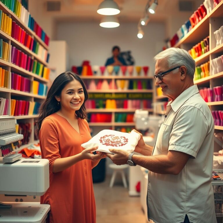 Stitch Above the Rest: Mastering Customer Service for Embroidery Businesses