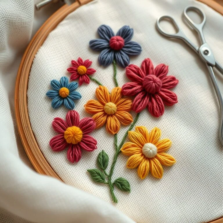 Wool Threads Gave My Embroidery a New Dimension