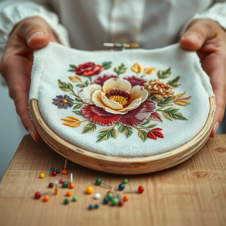 Is Embroidery Without a Hoop Even Possible?