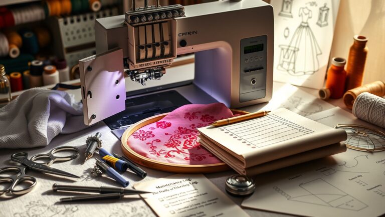 Embroidery Machine Maintenance Checklist for Daily, Weekly, Monthly Care