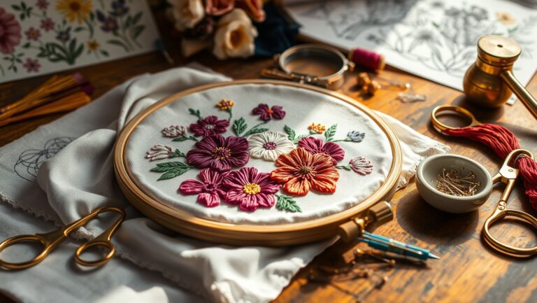 How to Create Stunning Flower Embroidery Patterns for Beginners