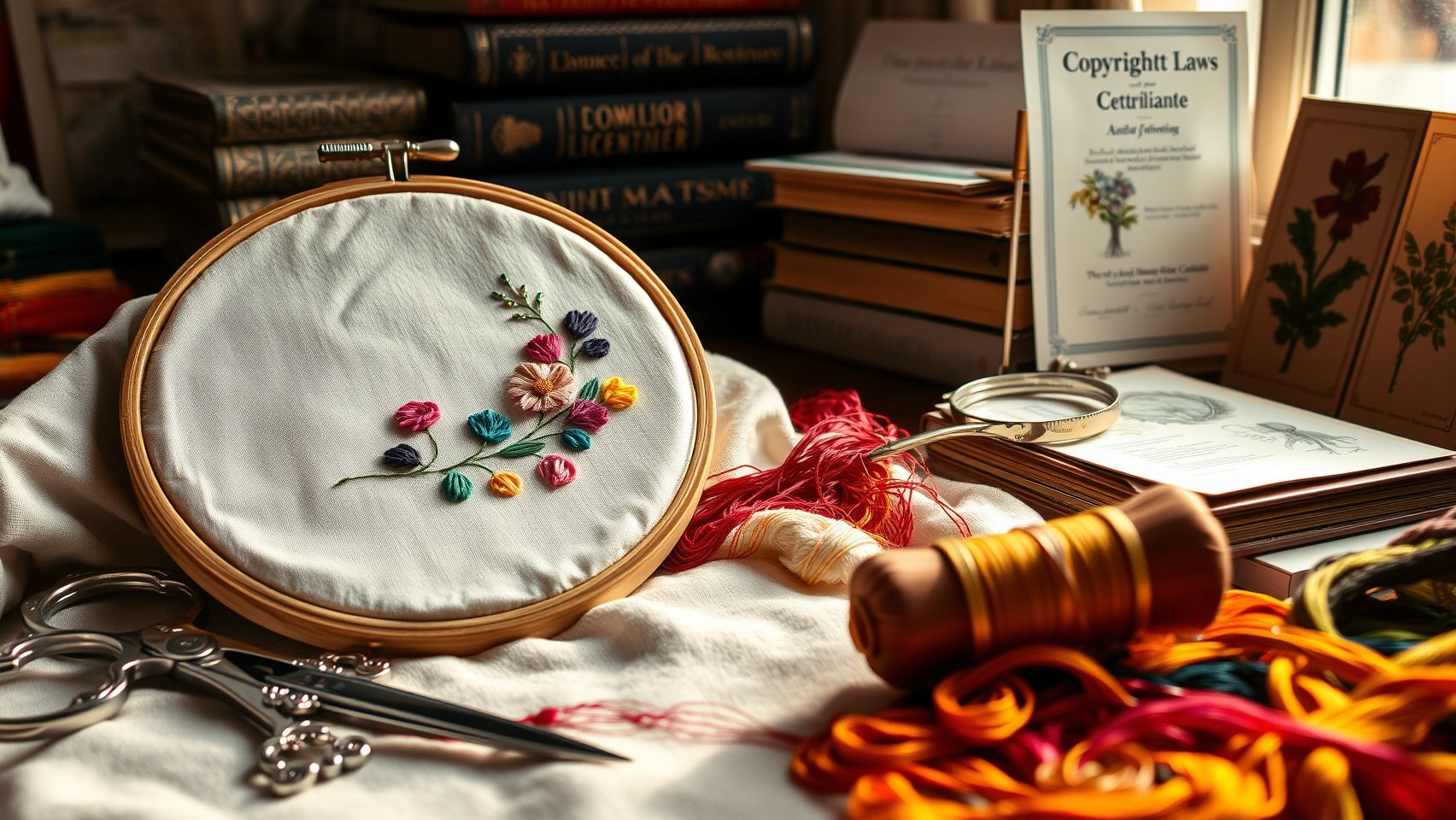 2025 Embroidery Design Copyright Laws: How to Legally Use and License Patterns