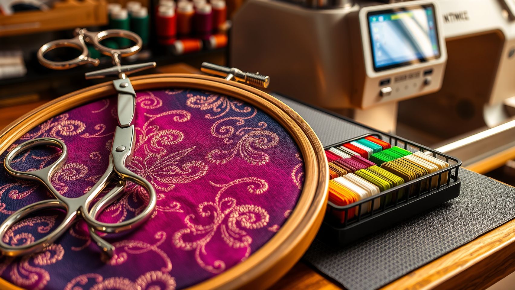 Analyzing Bottlenecks and Improving Embroidery Workflow