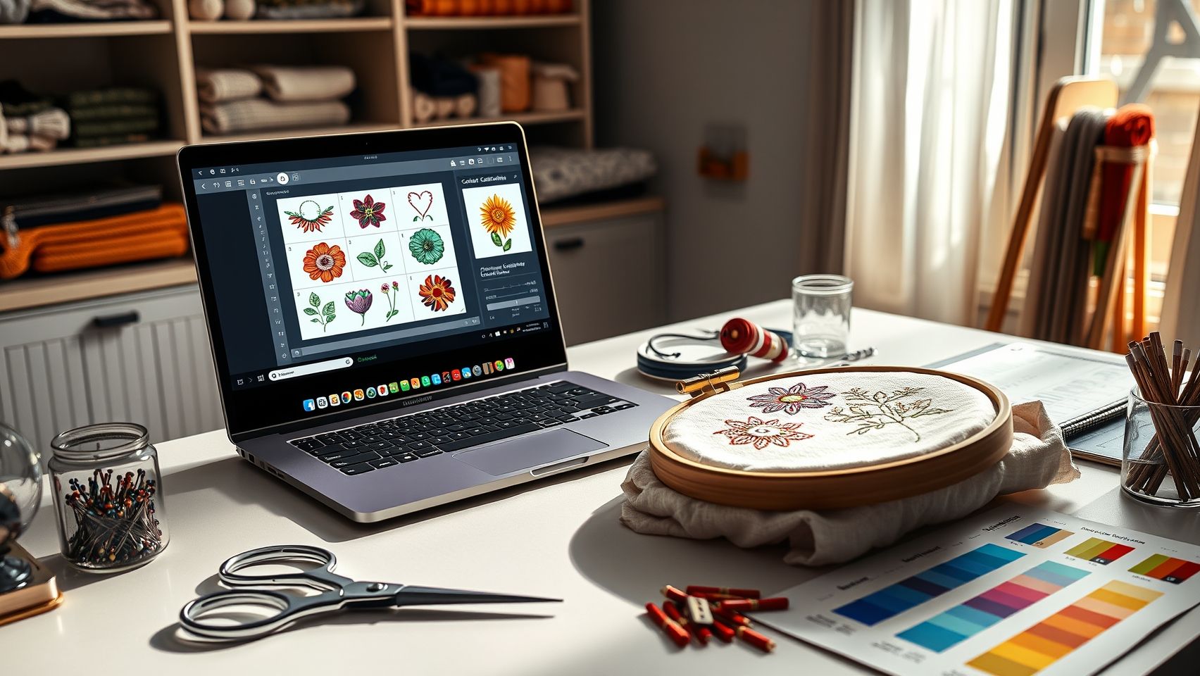 Calibrating Your LCD Screen for Optimal Embroidery Workflow