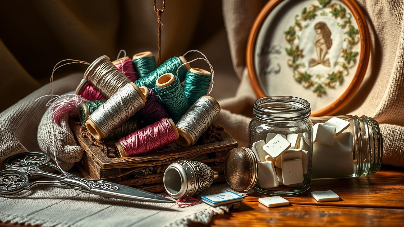 Care, Maintenance, and Long-Term Storage of Metallic and Rayon Threads
