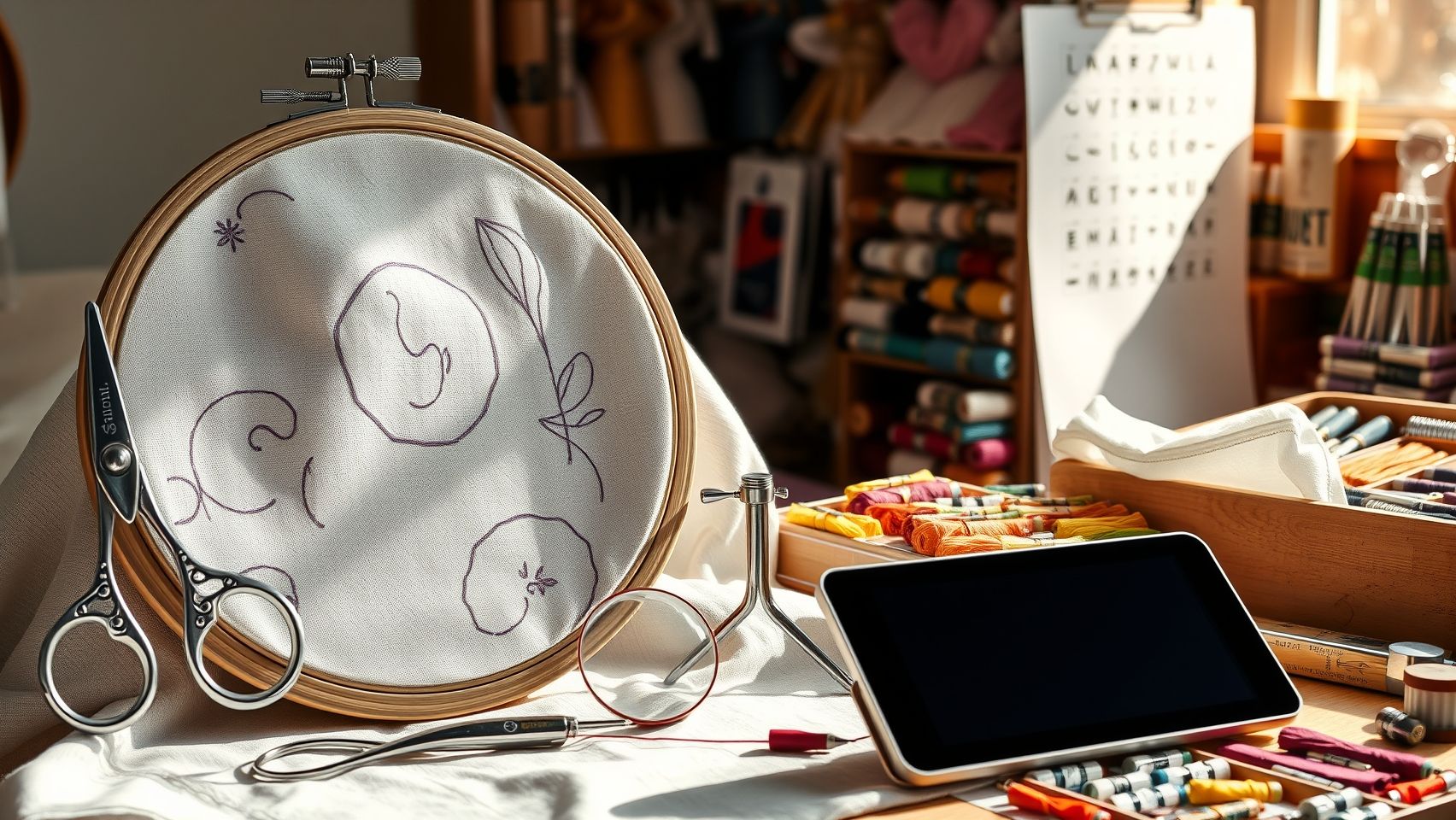 Essential Tools and Equipment for Successful Embroidery Digitizing