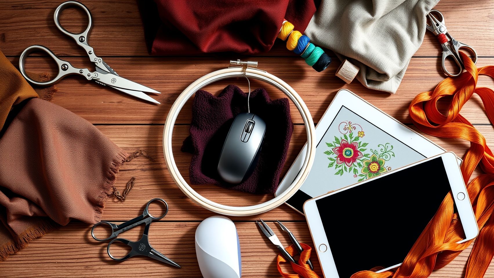 Recommended Equipment and Tools for Optimized Embroidery Editing