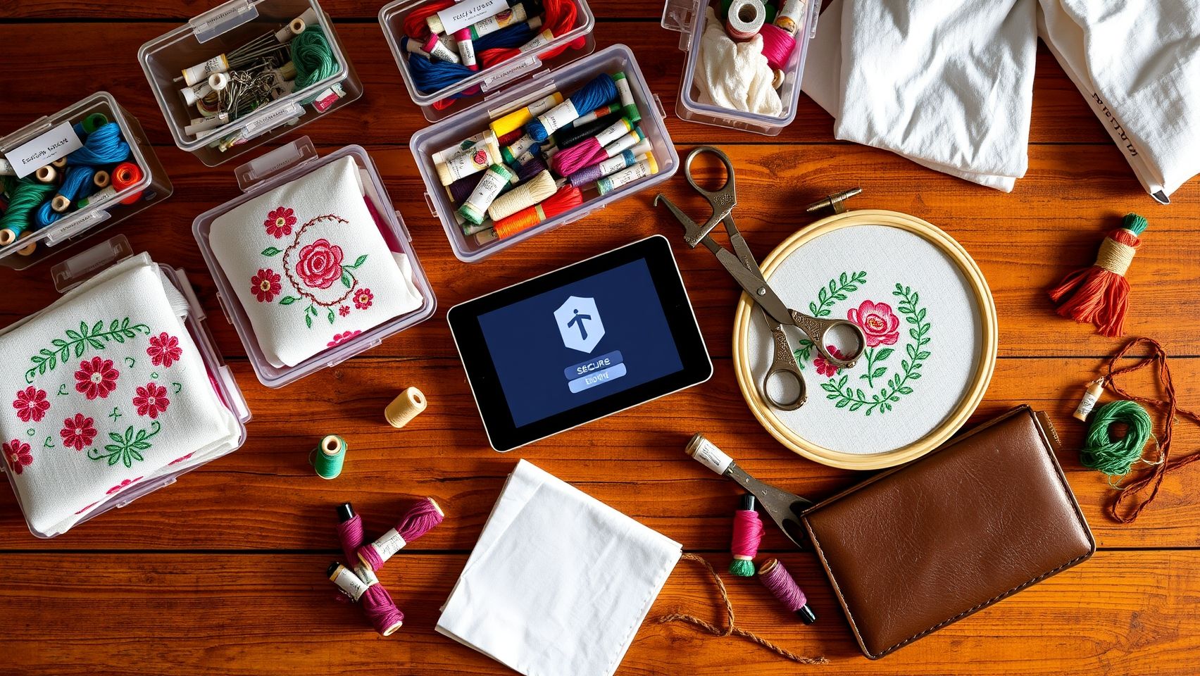 Recommended Tools and Equipment for Secure Embroidery Design Storage