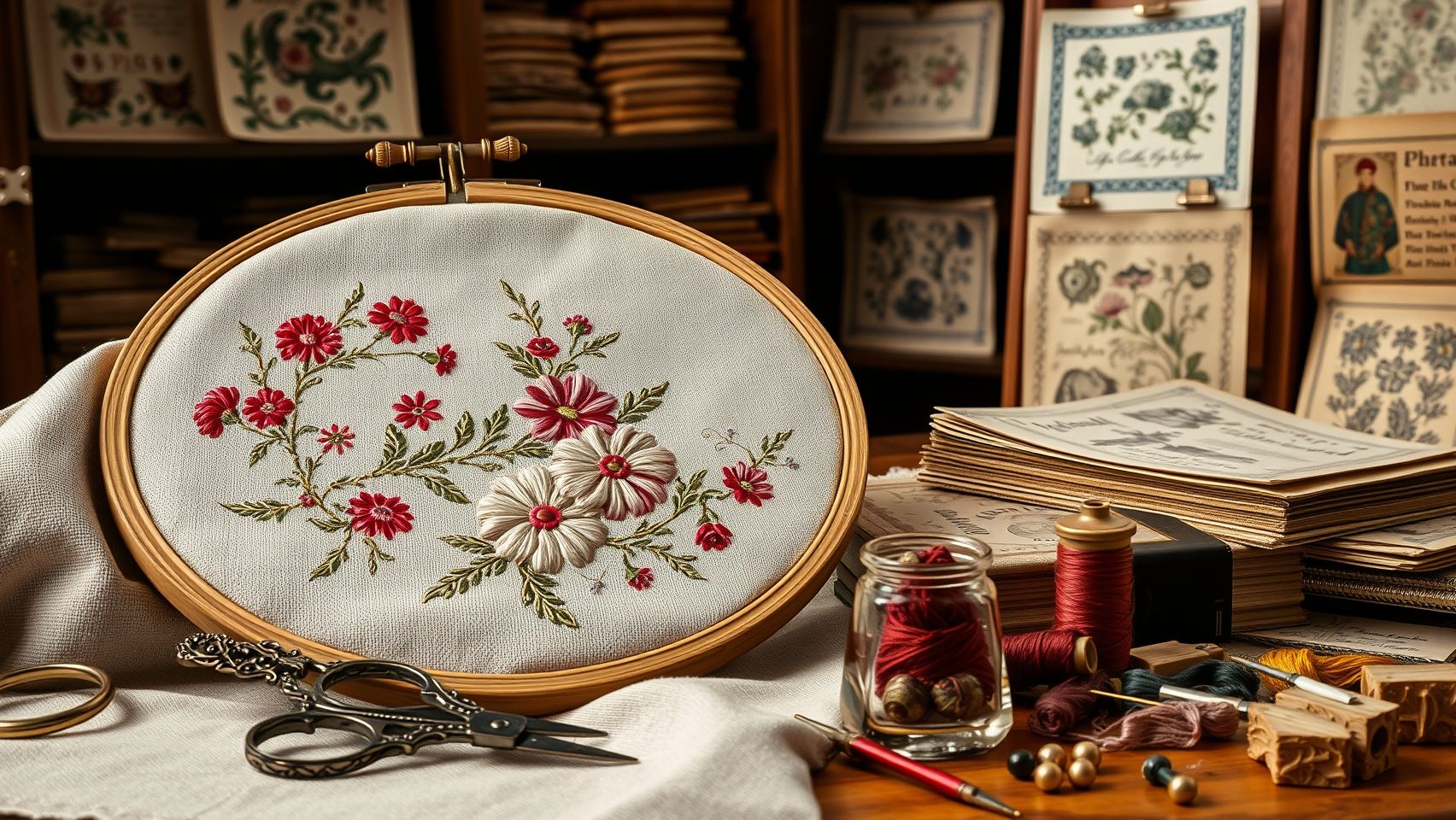 Scaling and Commercializing Vintage Embroidery Designs