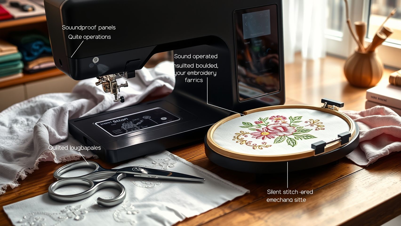 Selecting the Right Embroidery Machine for Quiet Operation