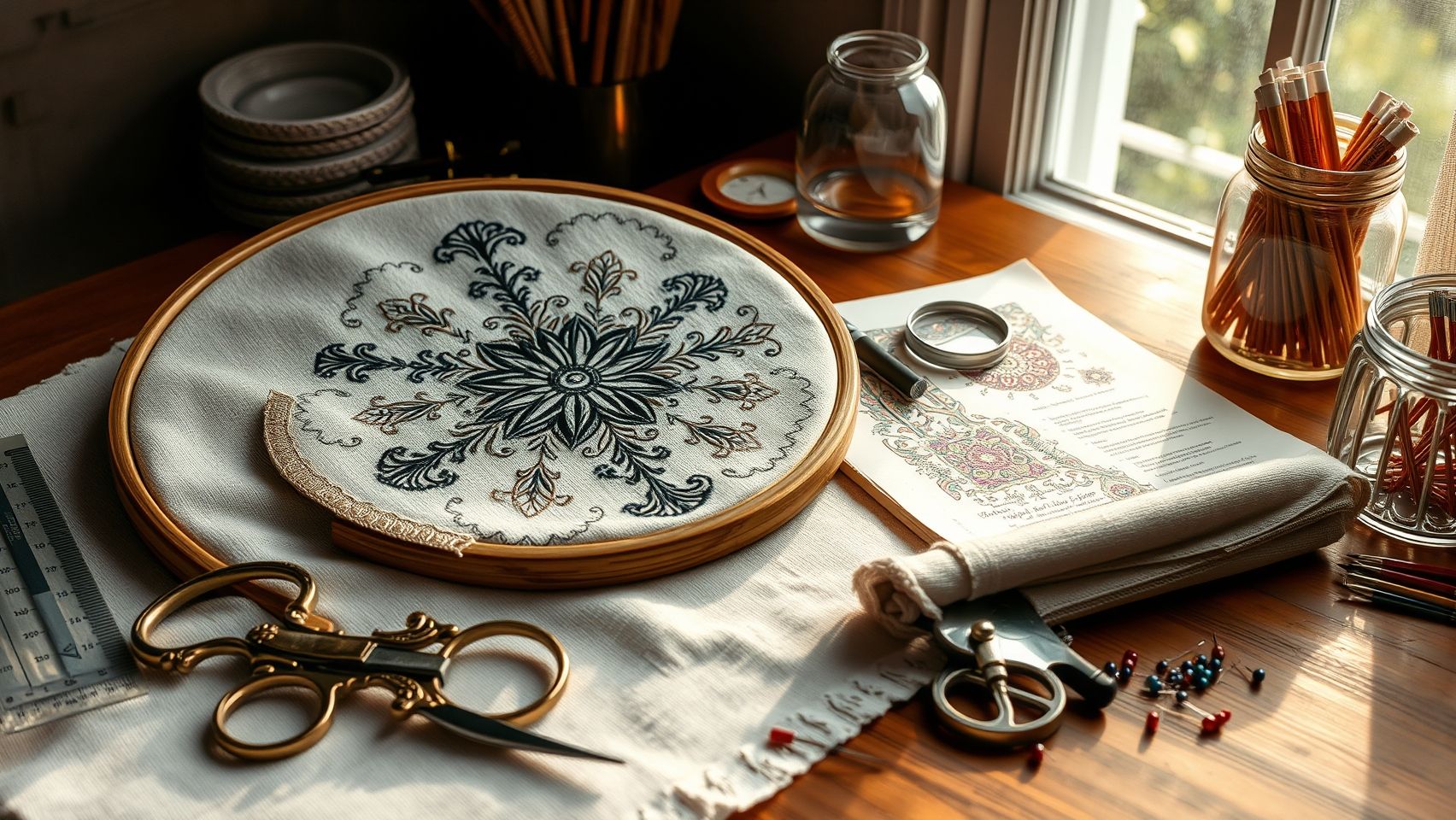 Step-by-Step Guide to Apply Push Pull Compensation in Your Embroidery