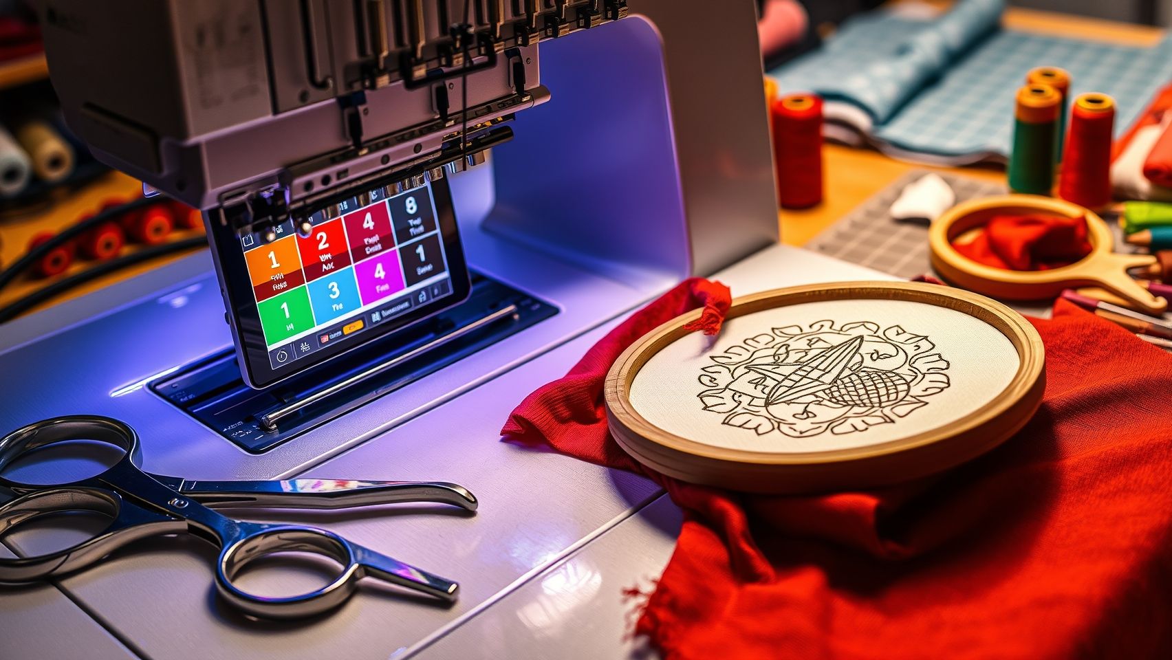 Step-by-Step Guide to Reset Your Embroidery Machine LCD Screen