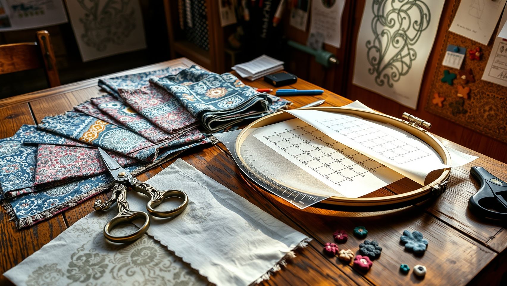 Step-by-Step Pattern Placement and Design Selection