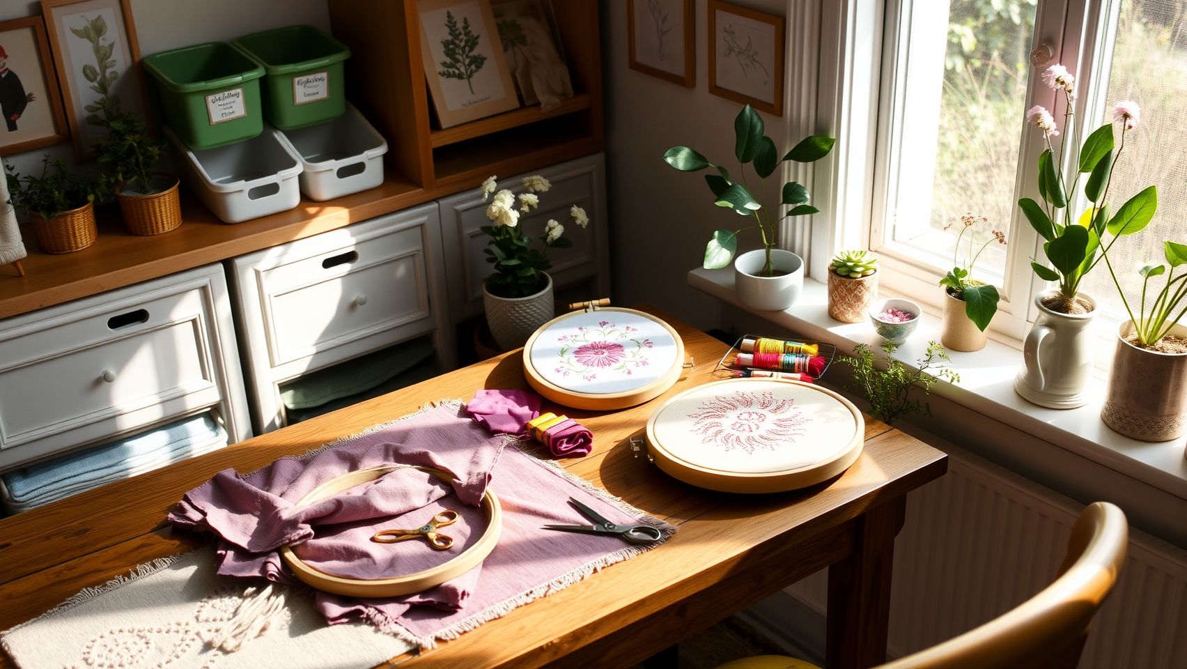 Step-by-Step: Setting Up a Neighbor-Friendly Embroidery Workspace