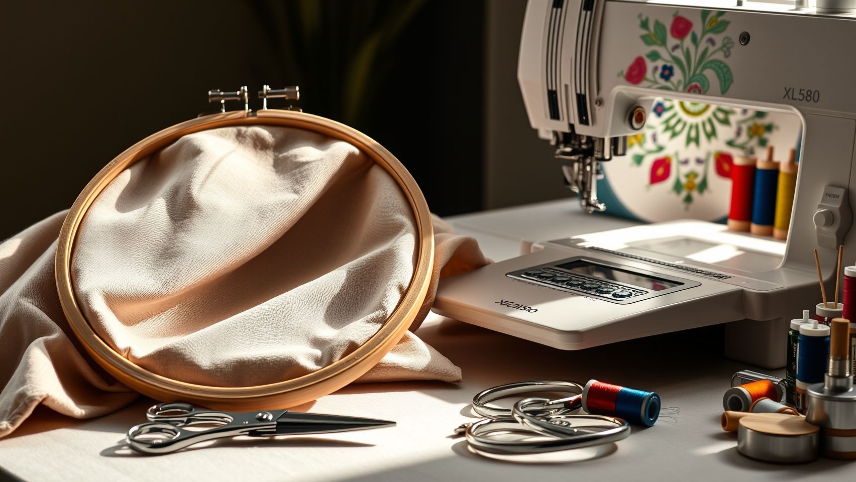 Step-by-Step Setup for Optimal Embroidery Results with XL580