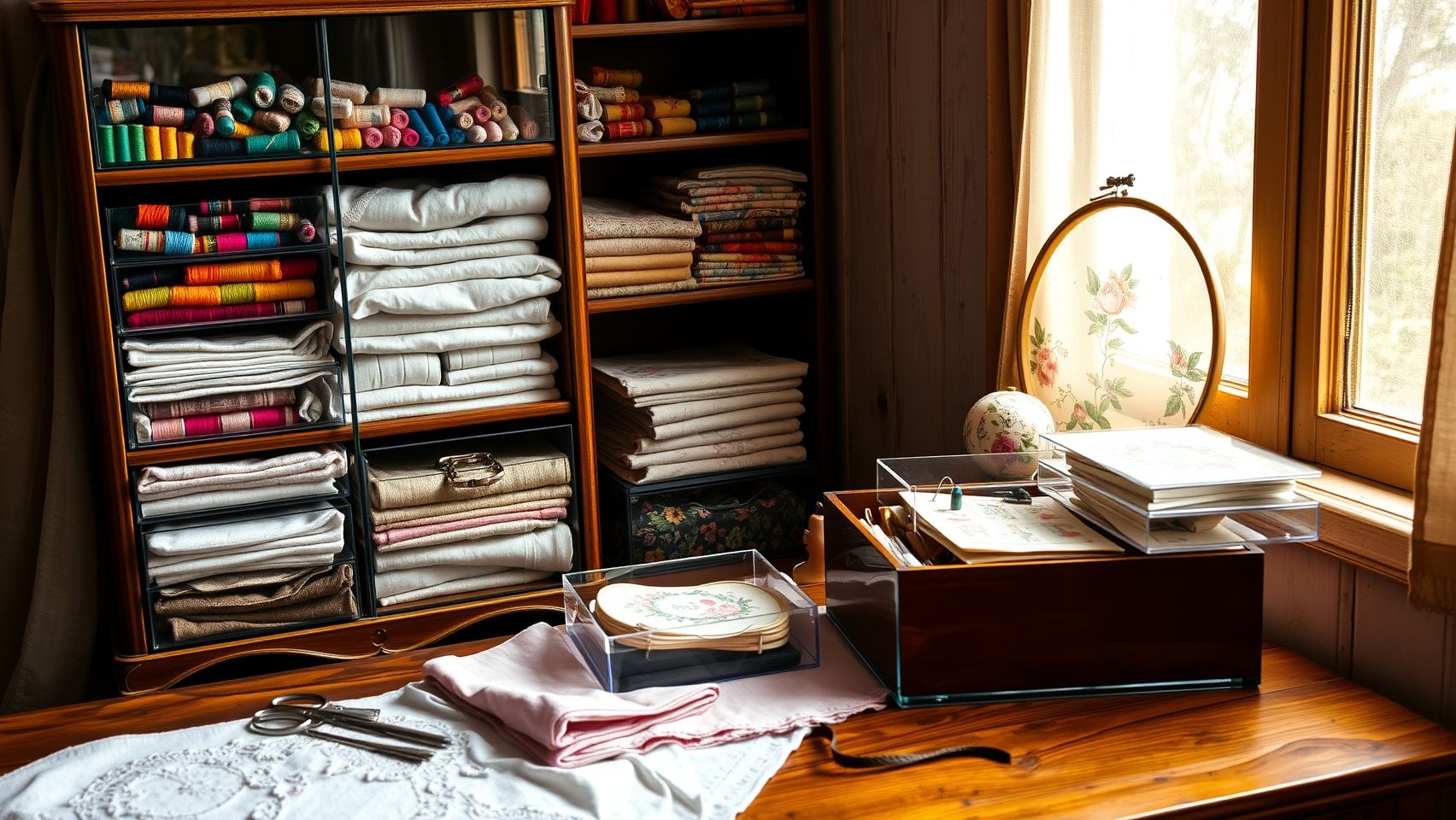 Storage Solutions for Your Embroidery Tools and Accessories