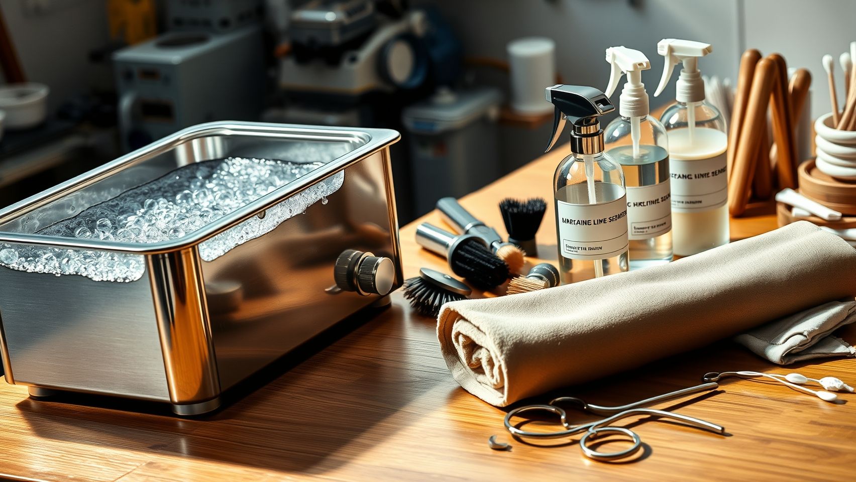 Tools, Equipment, and Materials for Effective Machine Cleaning
