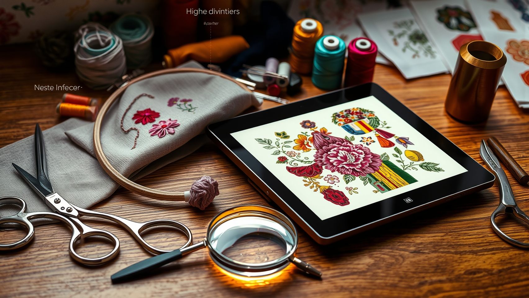 Tools, Software, and Accessories to Improve Needle and Embroidery Quality