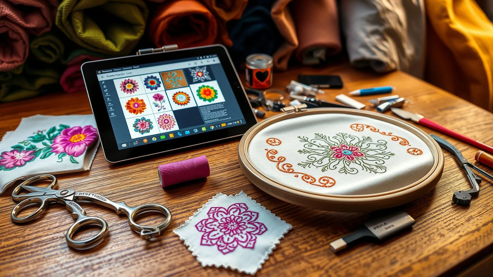 Tools, Software, and Accessories to Maximize Embroidery Quality