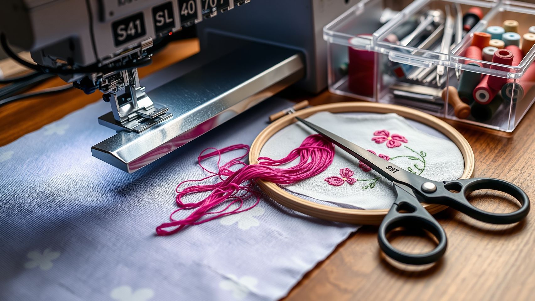 Tools and Equipment for Quieter Embroidery Operations
