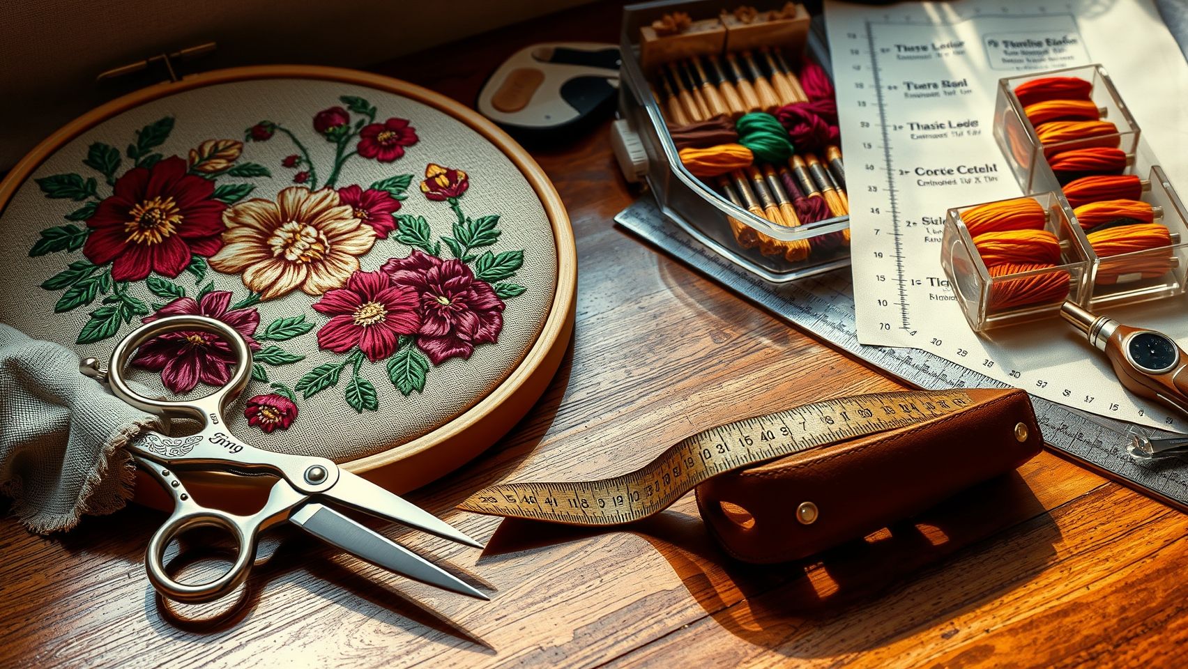 Tools and Equipment to Boost Embroidery Productivity Measurement