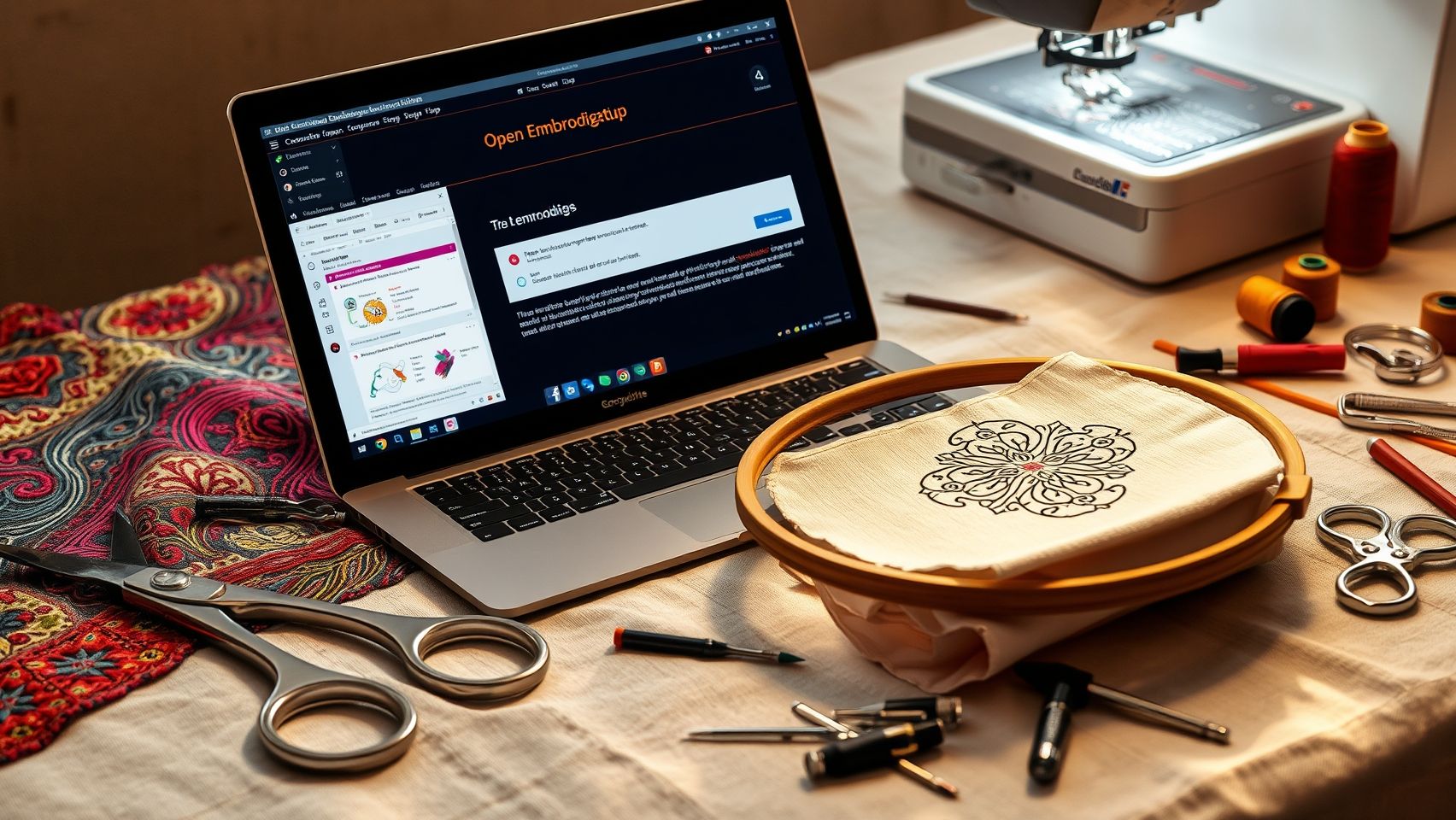 Troubleshooting Common Embroidery Software and Machine Issues