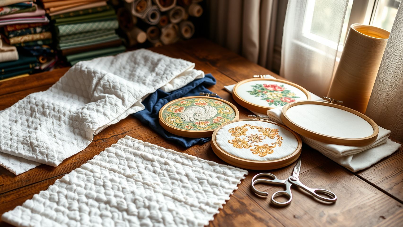 What Embroidery Batting Types Are Available and How They Impact Your Projects