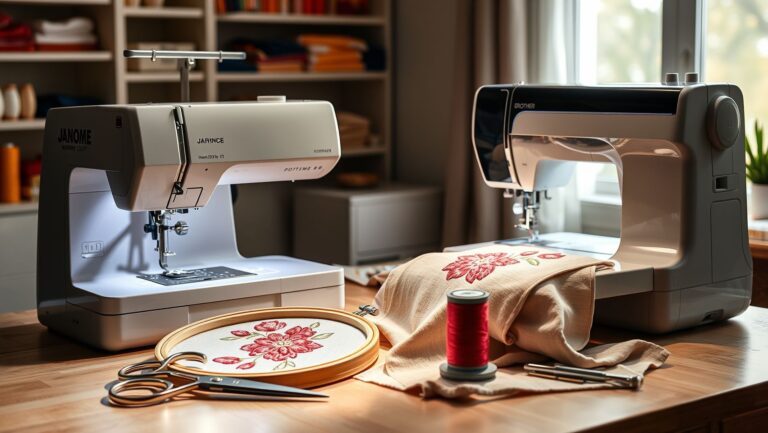 Janome Memory Craft 500e vs Brother PE770: Which Embroidery Machine Delivers Better Results?