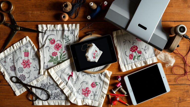 How to Digitize and Use Vintage Embroidery Patterns Effectively